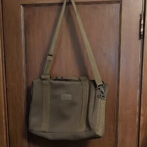 Olive Green Dagne Dover Weston Laptop Bag